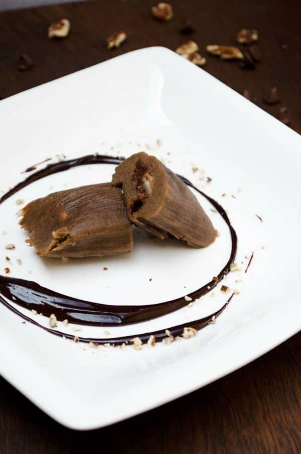 Chocolate Tamales! Gluten free and vegan, and cause for celebration this holiday season for sure! [from GlutenFreeEasily.com] (photo)