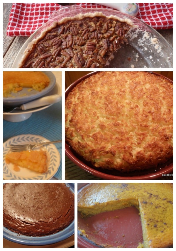 Gluten-free pie recipes galore! Crustless, with crust, raw, no bake, paleo, and more. [from GlutenFreeEasily.com]