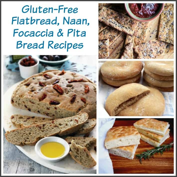 The best gluten-free bread recipes by category. Gluten-free bread recipes on gfe in the Bountiful Bread Basket series. Gluten-Free Flatbread, Naan, Focaccia & Pita Bread Recipes. [featured on GlutenFreeEasily.com] 