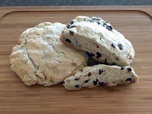 Gluten-Free Irish Soda Bread from Susan Cross Johnson. One of 65 gorgeous gluten-free loaf bread recipes. [featured on GlutenFreeEasily.com]