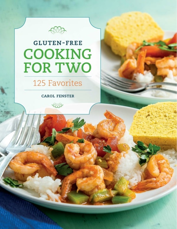 Gluten-Free Cooking for Two by Carol Fenster Cookbook Cover Photo [featured on GlutenFreeEasily.com]