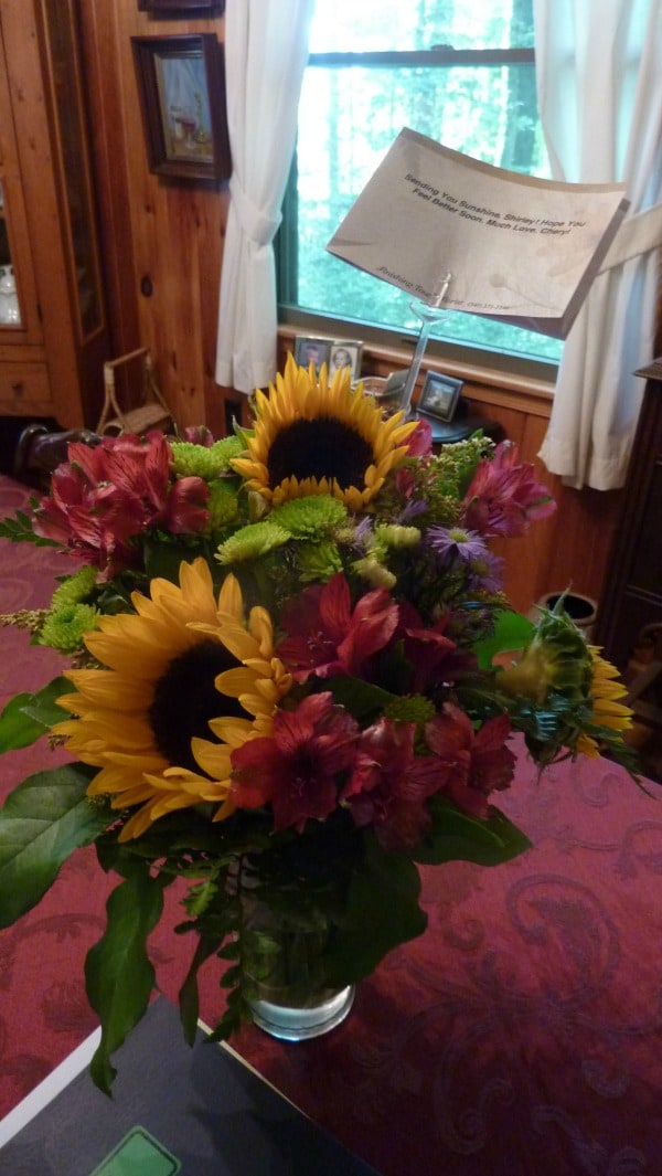 Sunflowers from Cheryl 