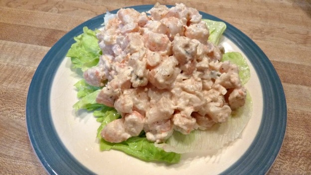 Gluten-Free Shrimp Salad. A tasty way to cool off! [from GlutenFreeEasily.com]