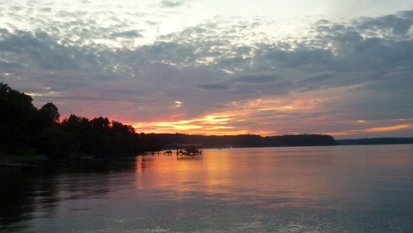 Sunset Fairview Beach October