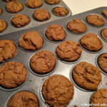 Double Batch of Gluten-Free Allergy-Free Muffins for Kids. Paleo and vegan. Double batch shown.