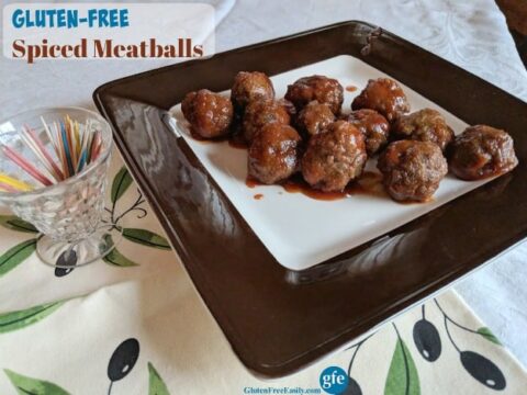 Gluten-Free Spiced Meatballs (Party Meatballs Recipe)