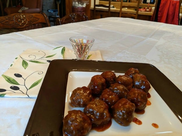 Gluten-Free Spiced Meatballs. These flavorful meatballs served in a sweet and spicy sauce are always the hit of the party!