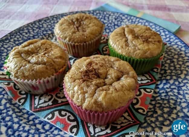 Low-Carb Cinnamon Swirl Muffins. “This is a great variation of the classic cinnamon swirl bread … with none of the sugar or gluten! You will love these muffins for breakfast or on the go.” Gluten free, keto.