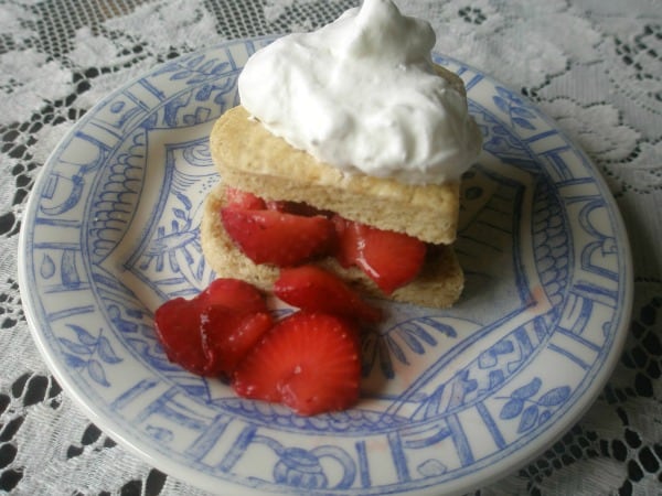 Gluten-Free Strawberry Shortcake. One of 25 gluten-free strawberry shortcake recipes on gfe. [featured on GlutenFreeEasily.com]
