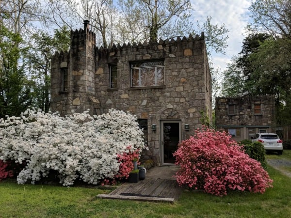 The Big Castle and the Little Castle in Falmouth Virginia