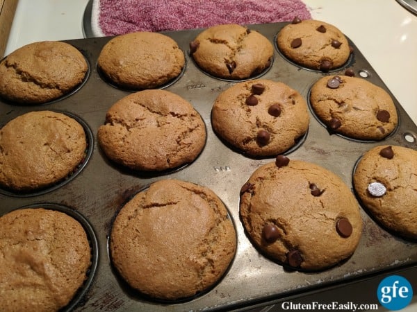 Gluten-Free Peanut Butter Muffins Done Photo