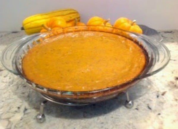Gluten-Free Pumpkin Pie with a Grain-Free Crust from Gluten-Free from A to Z