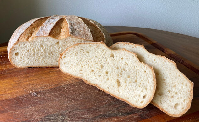 Gluten-Free Fluffy White Round Bread
