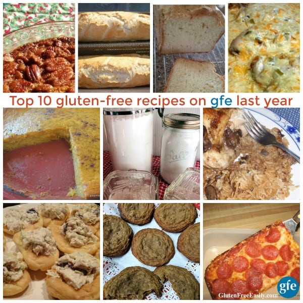 Top 10 Gluten-Free Recipes on gfe Last Year