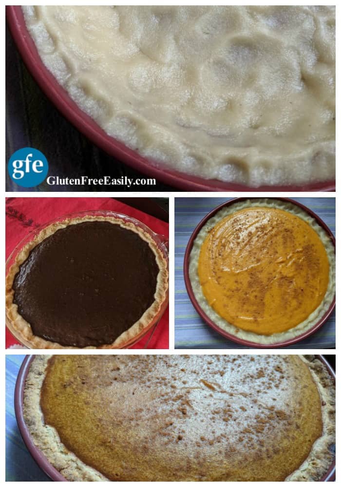 The Best Gluten-Free Pie Crust New Gluten-Free Never-Fail Pie Crust Collage