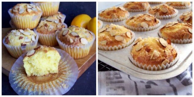 Gluten-Free Lemon Ricotta Cake Muffins (or Cake)