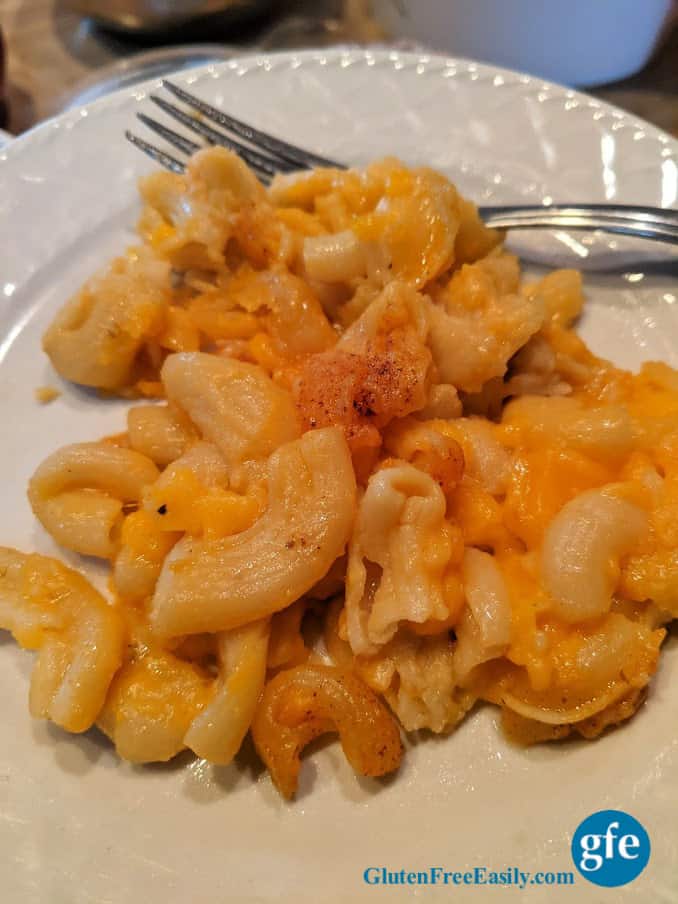 Extra Cheesy Gluten-Free Macaroni and Cheese from Gluten Free Easily