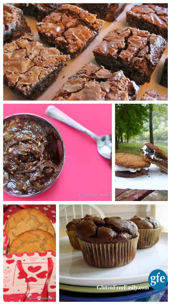 15 Gluten-Free Peanut Butter Recipes Collage.