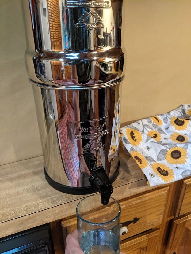 Review of the Travel Berkey Water Filter System The Compact Version
