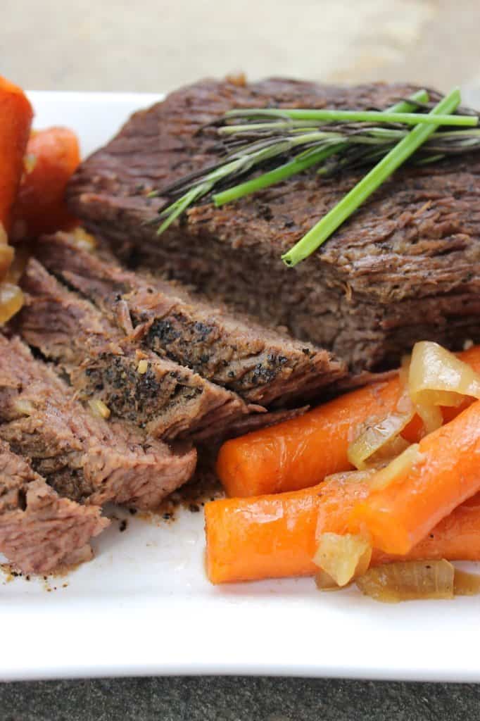 Best Beef Brisket Ever. One of the gluten-free Purim recipes featured on gfe.