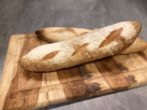 Rustic Gluten-Free Baguette from Better Batter. One of the gluten-free French bread recipes featured on gfe.