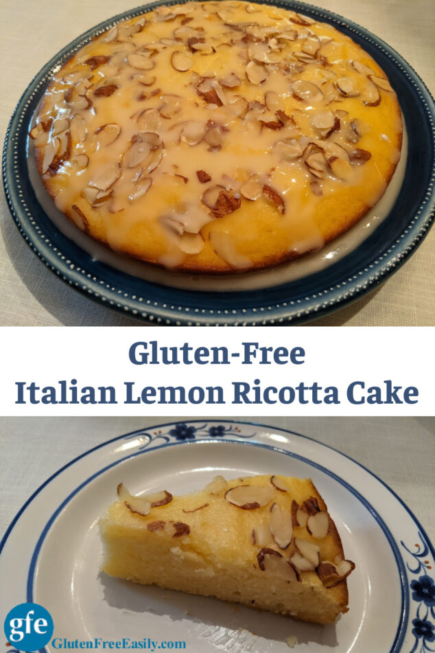 Gluten-Free Italian Lemon Ricotta Cake