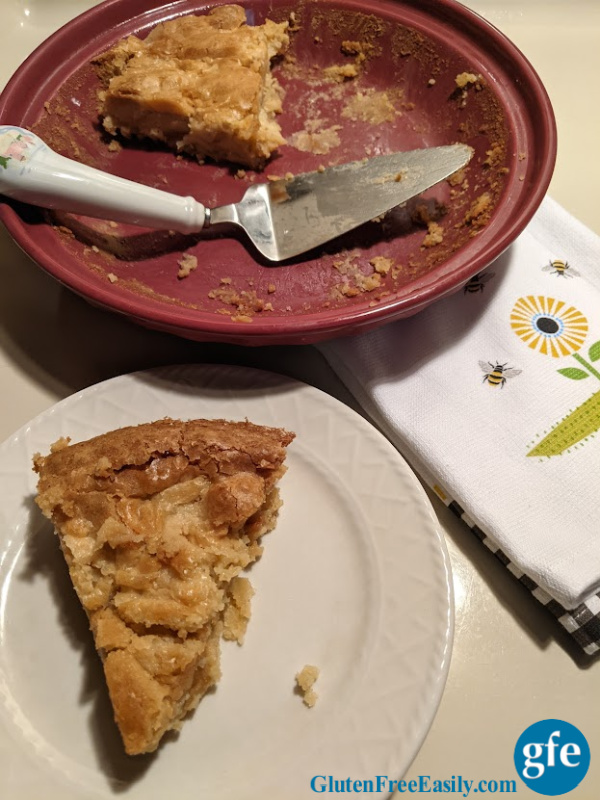 Easy Crustless Gluten-Free Caramel Apple Pie going fast.