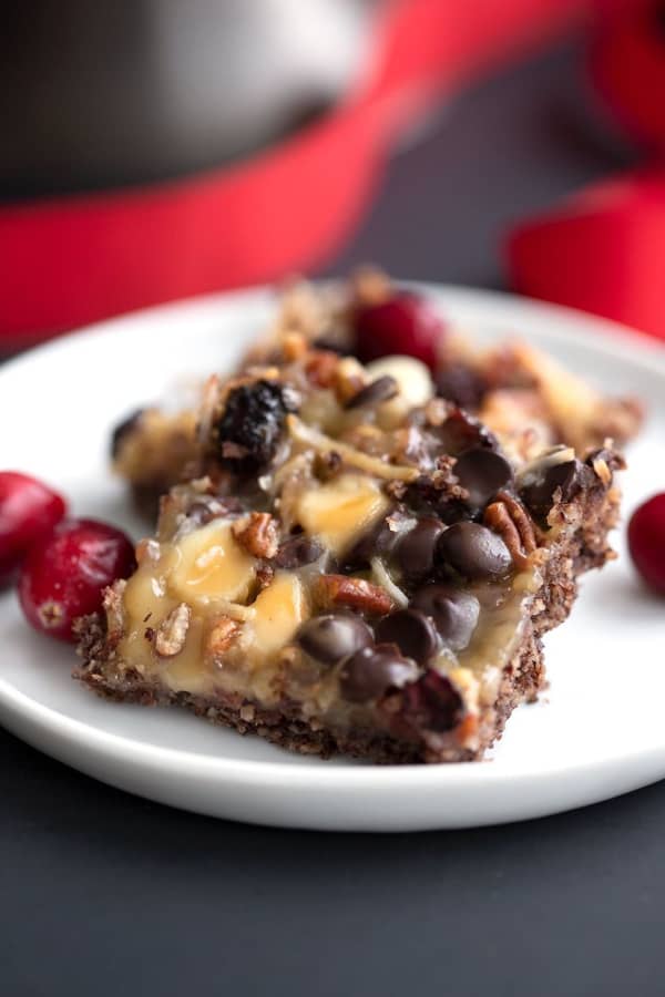 Gluten-Free Cranberry Pecan Magic Bars. One of 30 more gluten-free Christmas cookies you'll want to make right now.