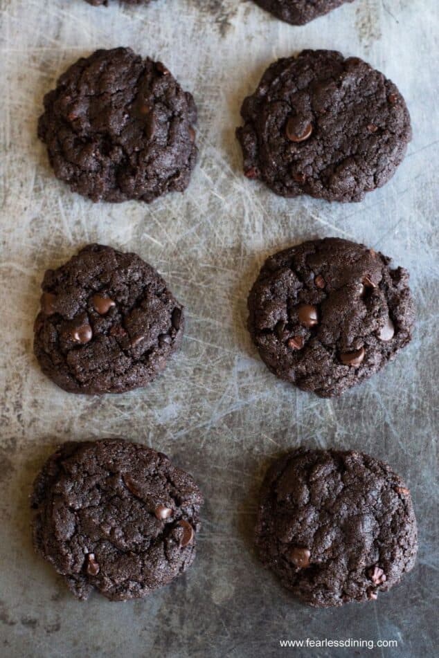 Gluten-Free Double Chocolate Espresso Cookies. One of 30 more gluten-free Christmas cookies recipes you'll want to make right now.