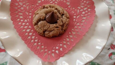 Flourless Peanut Butter Blossoms with Homemade Kisses! {Low Carb, GF} -  Inspector Gorgeous