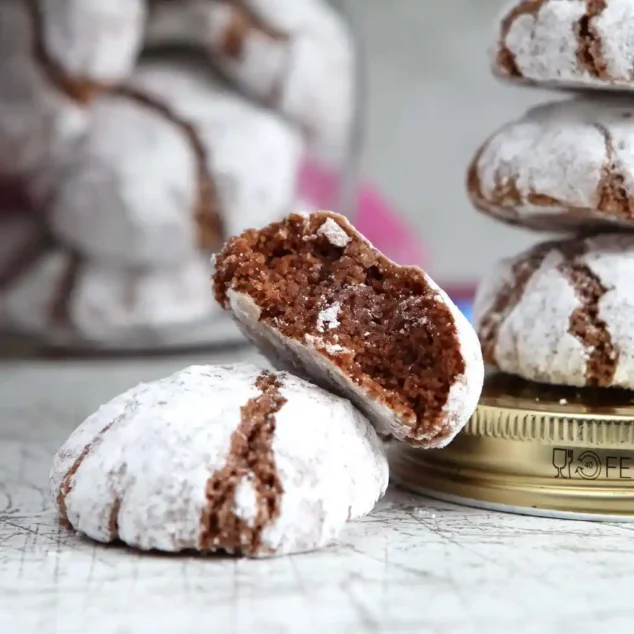 Gluten-Free Soft Chocolate Amaretti Cookies from Gluten-Free Alchemist. One of 30 more gluten-free Christmas cookie recipes you'll want to make right now.