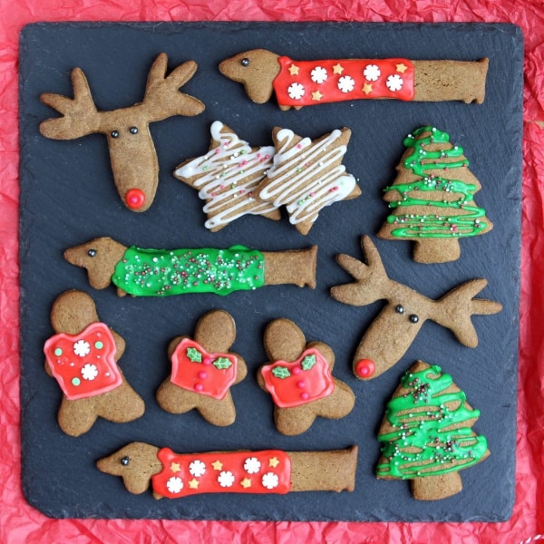 Gluten-Free Gingerbread Cookies. 