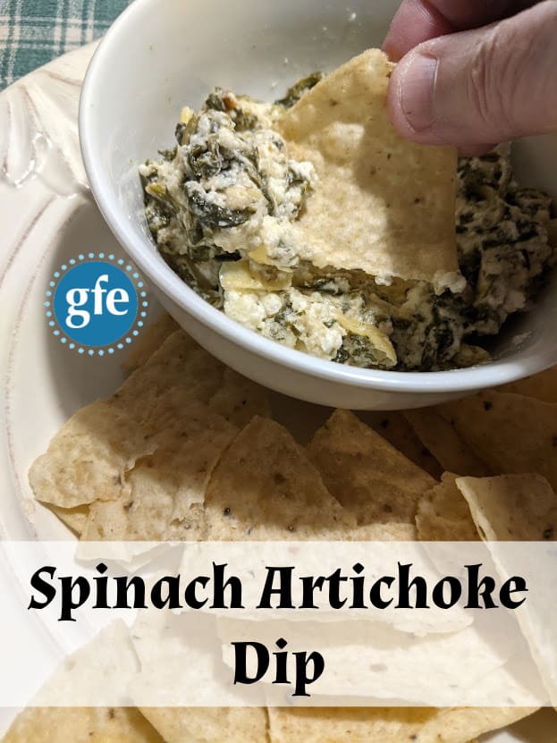 Hot Spinach Artichoke Dip - gfe-gluten free easily