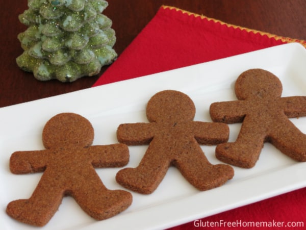 Gluten-Free Gingerbread Cookies. Men, women, people, and more! These cookies are soft and chewy and sweet and spicy. Any time you make them, your house will smell like Christmas!