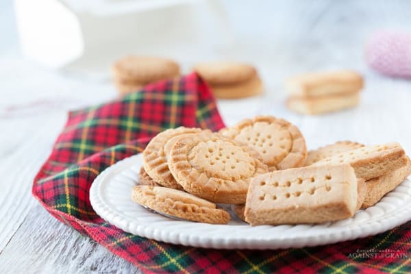 Gluten-Free Shortbread Cookies from Against All Grain. One of 30 more gluten-free Christmas cookies you'll want to make right now.