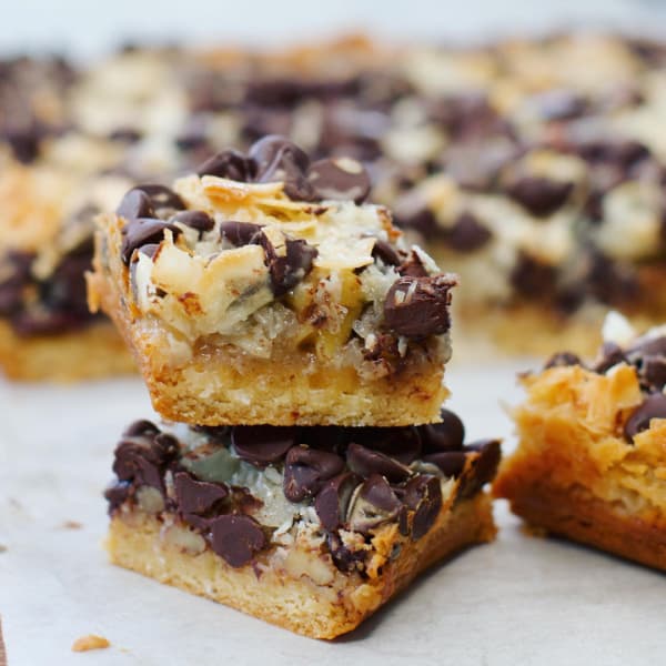 Gluten-Free and Paleo Magic Bars from Paleo Spirit. One of 30 more gluten-free Christmas cookies that you'll want to make right now.