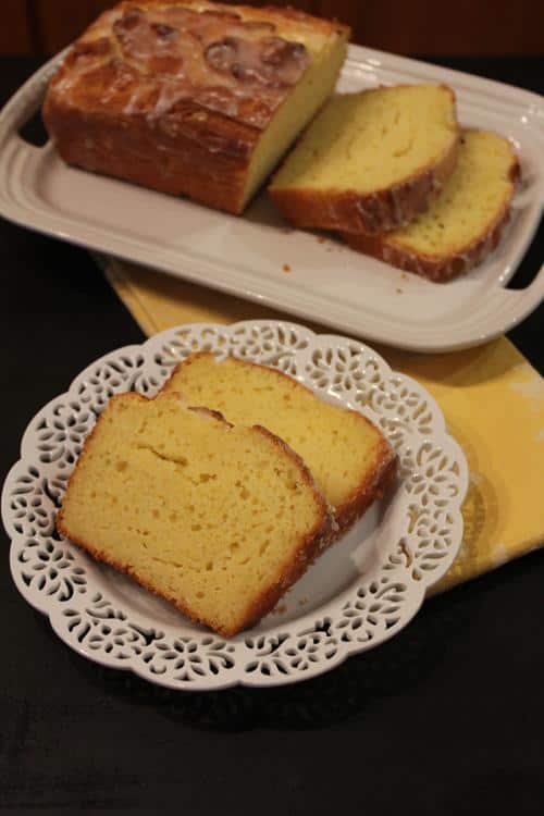 Gluten-Free Lemon Pound Cake from Lynn's Kitchen Adventures