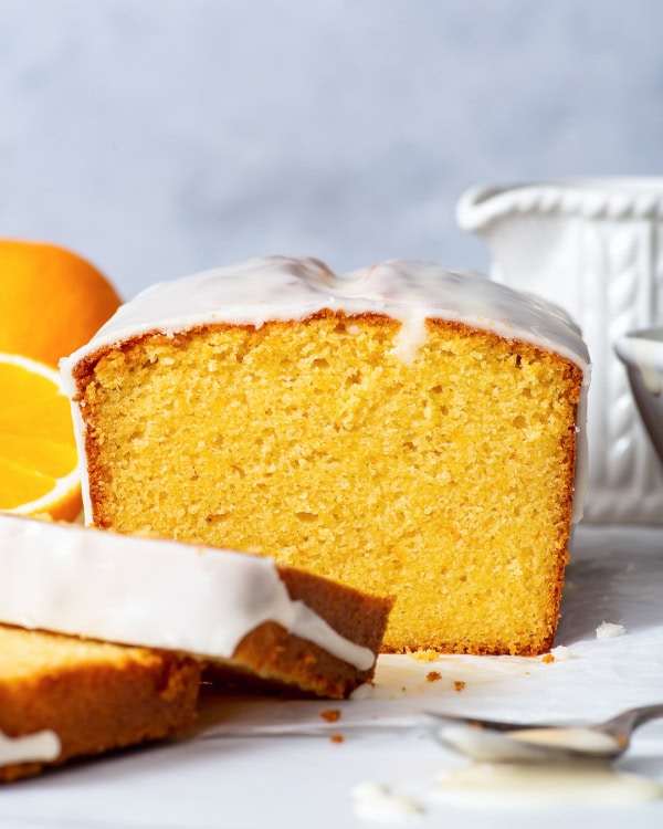 Gluten-Free Orange Pound Cake from The Loopy Whisk. One of the best gluten-free pound cake recipes featured on gfe.