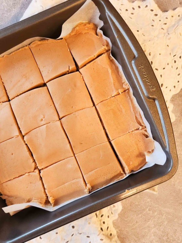 Two-Ingredient Peanut Butter Fudge. Watch the video to see how easy it is to make! It's one of a collection of the best gluten-free fudge recipes. Recipes worth gifting for the holidays and beyond!