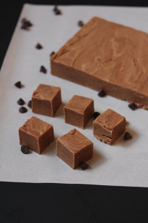 The classic combination of peanut butter and chocolate together. This time in Peanut Butter Chocolate Fudge. One of a collection of the best gluten-free fudge recipes. Recipes worth gifting for the holidays and beyond!
