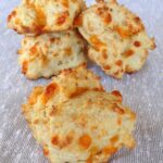 Gluten-Free Homemade Red Lobster Garlic Cheese Biscuits made by Lauren of As Good As Gluten for the Adopt a Gluten-Free Blogger event. Lauren used cheddar cheese.
