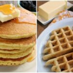 Absolutely delicious gluten-free keto pancakes or waffles. You choose. One of 30 fabulous recipes from Keto Breads cookbook by Cassidy Stauffer. [featured on GlutenFreeEasily.com]